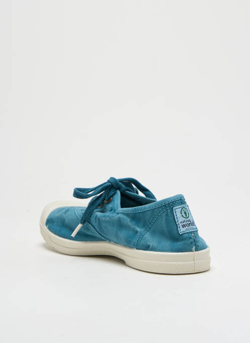 Baskets bleu NATURAL WORLD pour unisexe
