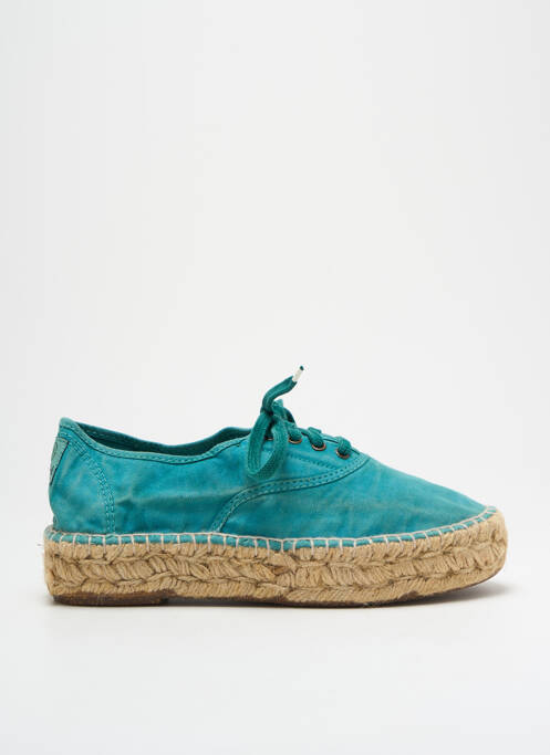 Espadrilles bleu NATURAL WORLD pour femme