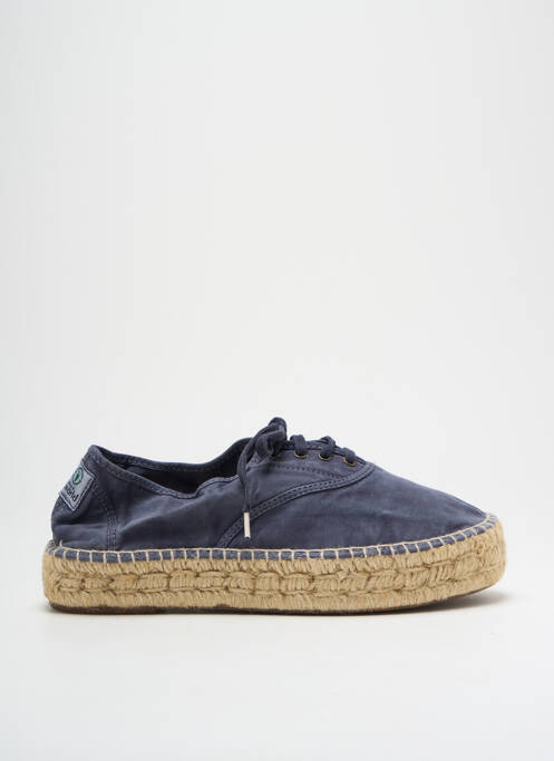 Espadrilles bleu NATURAL WORLD pour femme