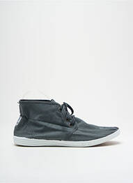 Baskets bout rond bout rond gris NATURAL WORLD homme