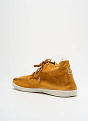 Baskets jaune NATURAL WORLD pour homme seconde vue