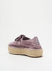 Espadrilles violet NATURAL WORLD pour femme seconde vue