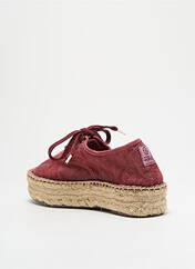 Espadrilles violet fonce NATURAL WORLD pour femme seconde vue