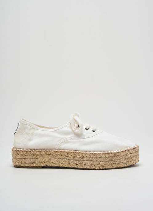 Espadrilles blanc NATURAL WORLD pour femme