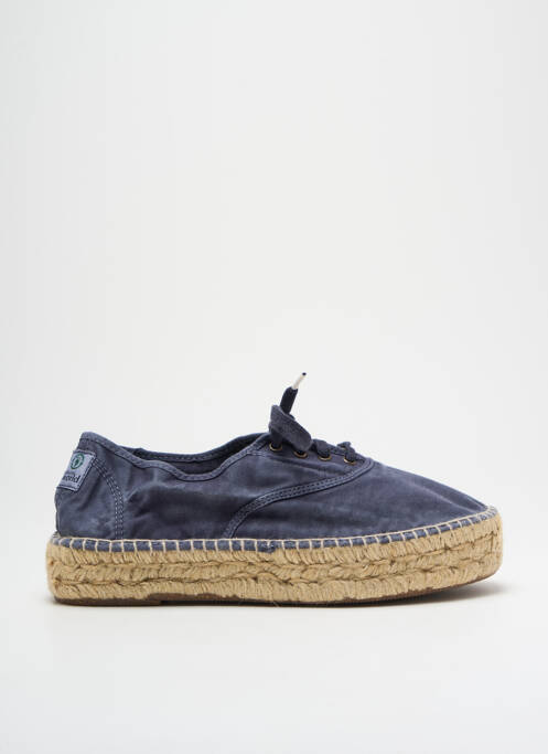 Espadrilles bleu fonce NATURAL WORLD pour femme