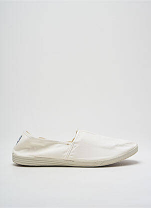 Slip ons blanc NATURAL WORLD pour homme