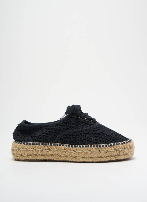Espadrilles noir NATURAL WORLD pour femme