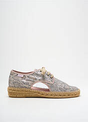 Espadrilles argent SPARTUM pour femme seconde vue