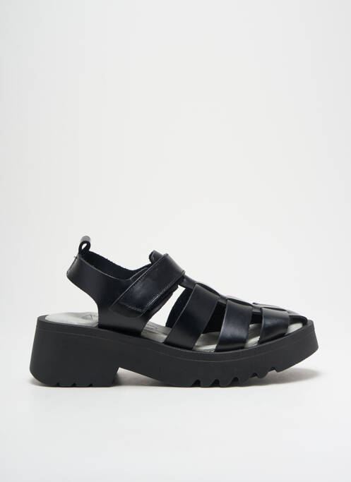 Sandales/Nu pieds noir FLY LONDON pour femme