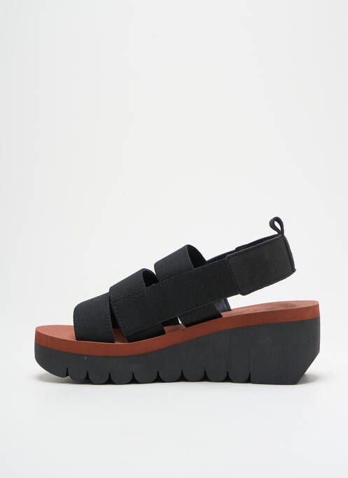 Sandales/Nu pieds noir FLY LONDON pour femme