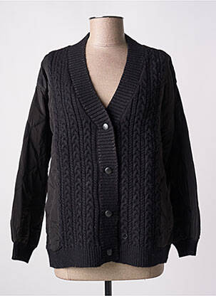 Veste casual finition intérieure doublée noir NEKANE femme
