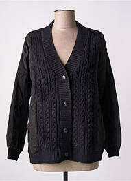 Veste casual finition intérieure doublée noir NEKANE femme