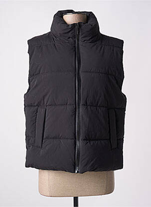 Doudoune poches sans capuche noir GEISHA femme
