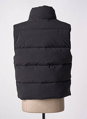 Doudoune poches sans capuche noir GEISHA femme