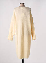 Gilet manches longues beige MOMENT pour femme seconde vue