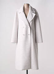 Manteau long gris IMPERIAL pour femme seconde vue
