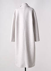Manteau long gris IMPERIAL pour femme seconde vue