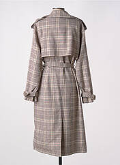 Manteau long marron NEKANE pour femme seconde vue