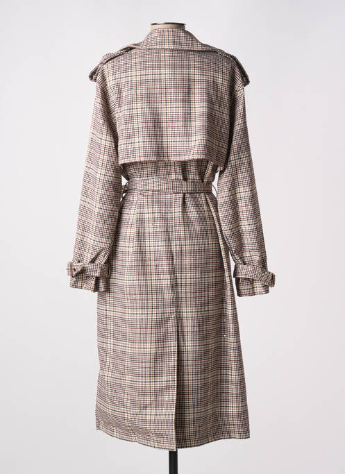 Manteau long marron NEKANE pour femme