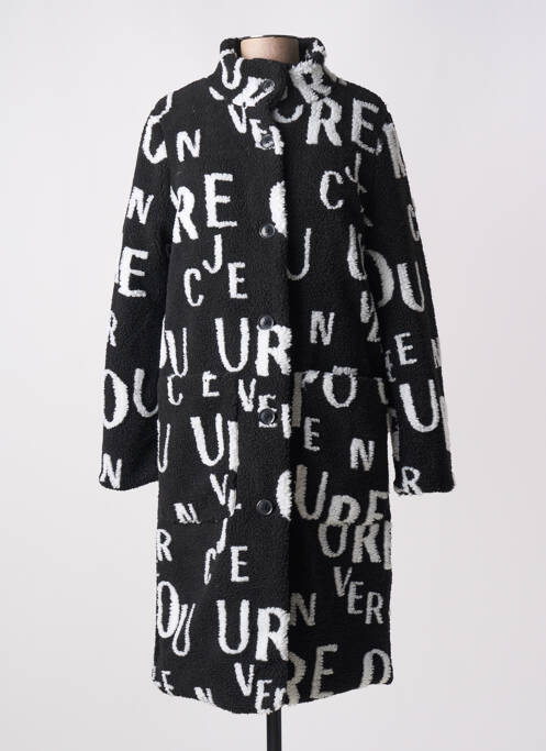 Manteau long noir GEISHA pour femme