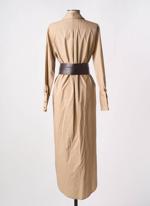 Robe longue beige IMPERIAL pour femme
