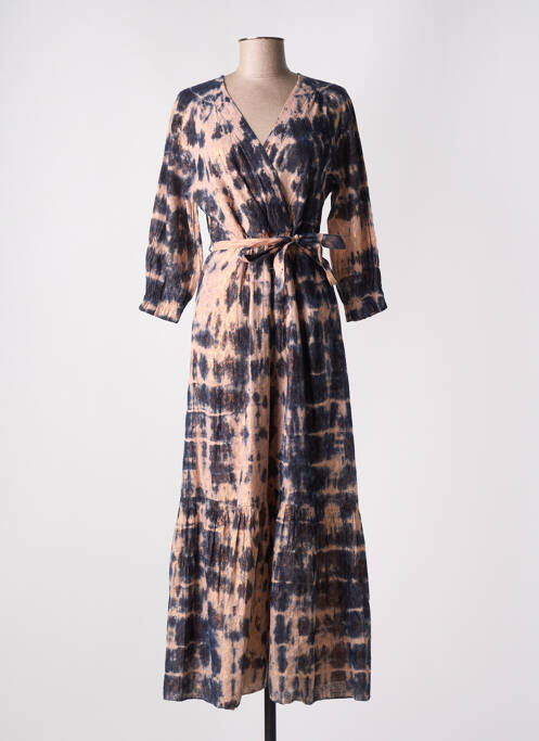 Robe longue bleu MAISON HOTEL pour femme