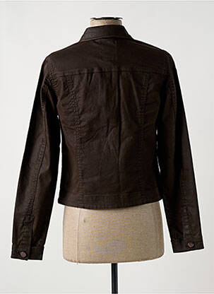 Veste casual poches marron GEISHA femme