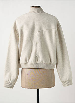 Blouson fermeture pressionnée gris GEISHA femme