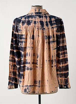 Chemisier tissage crêpe manches longues rose MAISON HOTEL femme