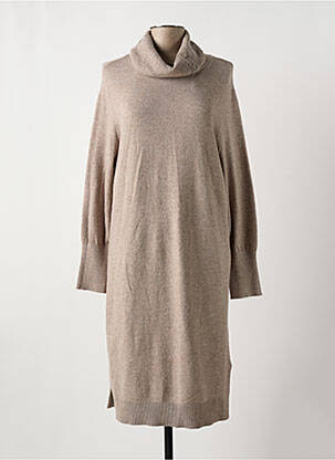 Robe pull marron STREET ONE pour femme
