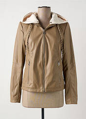 Veste simili cuir marron STREET ONE pour femme seconde vue