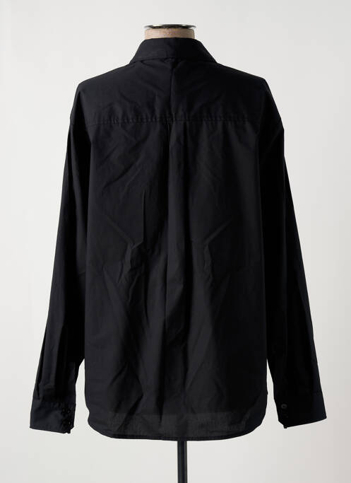 Chemisier coupe droite manches longues noir IMPERIAL femme