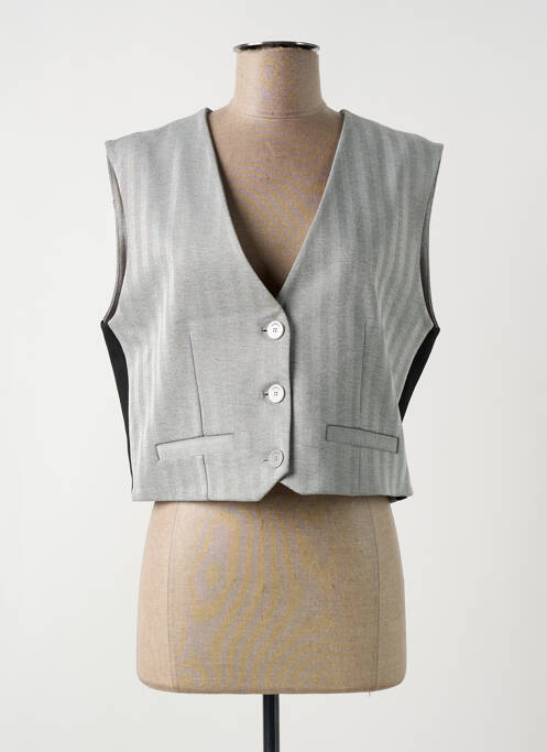 Gilet sans manche gris IMPERIAL pour femme