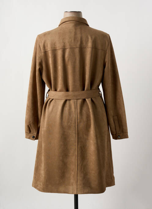 Manteau long marron STREET ONE pour femme