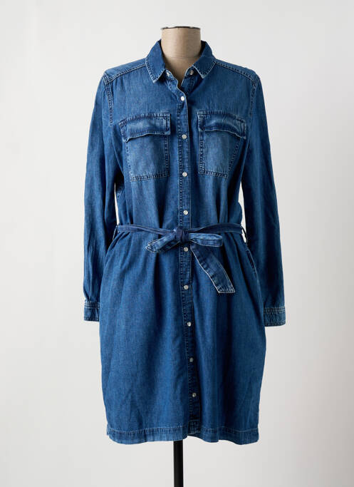 Robe mi-longue bleu STREET ONE pour femme