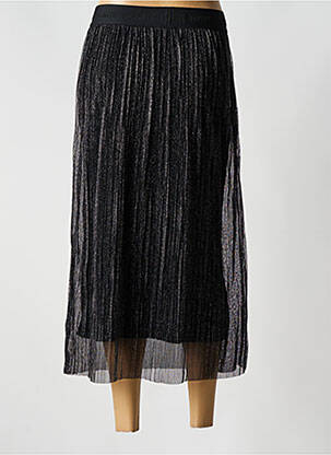 Jupe longue coupe fluide noir STREET ONE femme