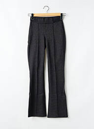Pantalon flare stretch taille haute noir STREET ONE femme