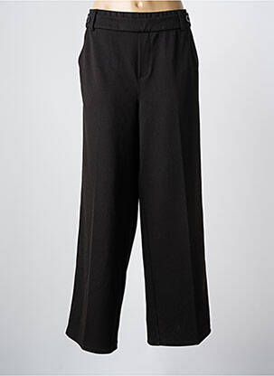 Pantalon large taille à pinces taille normale marron STREET ONE femme