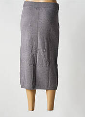 Jupe longue gris GEISHA pour femme seconde vue