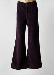 Pantalon flare violet MAISON HOTEL pour femme seconde vue