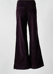Pantalon flare violet MAISON HOTEL pour femme seconde vue