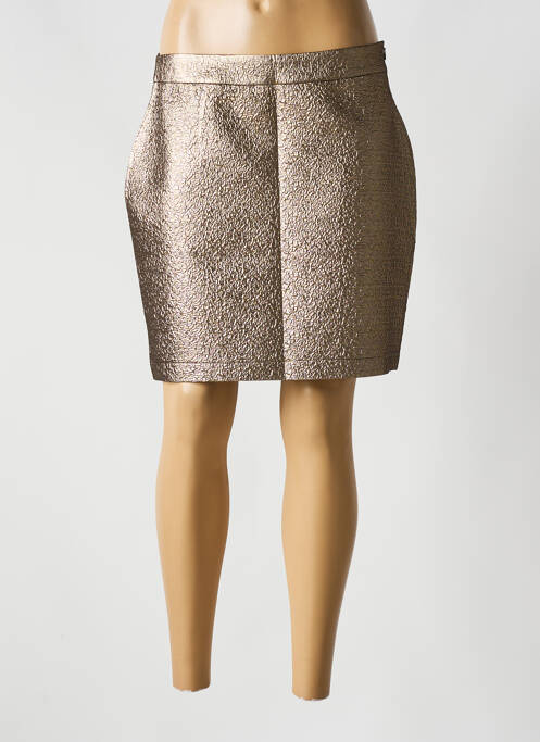 Jupe courte or GEISHA pour femme