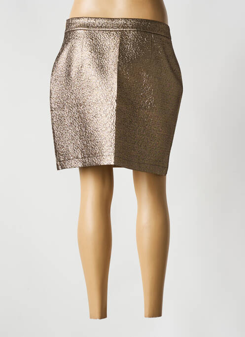 Jupe courte or GEISHA pour femme