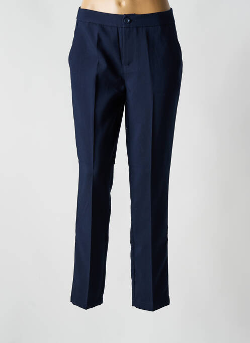 Pantalon chino bleu STREET ONE pour femme
