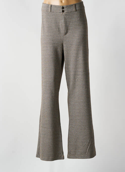 Pantalon flare beige GEISHA pour femme