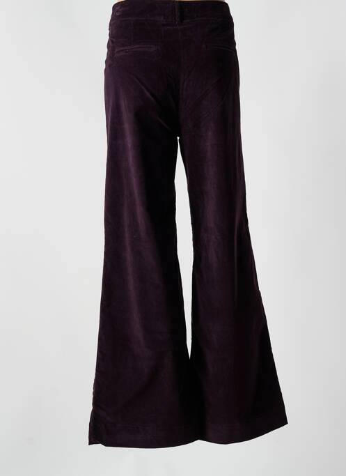 Pantalon flare violet MAISON HOTEL pour femme