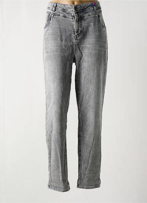 Jeans coupe slim poches gris STREET ONE femme