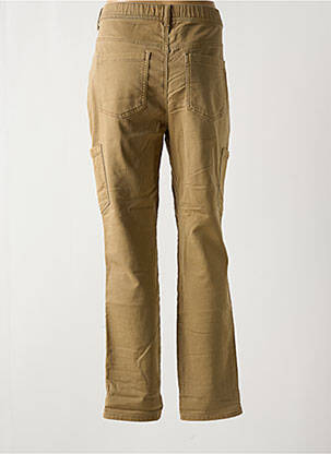 Pantalon cargo coupe droite beige STREET ONE femme