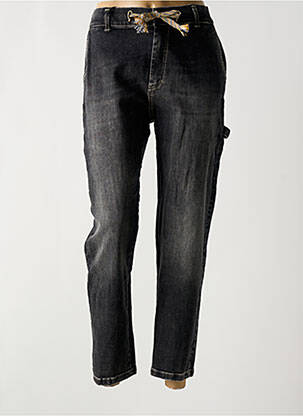 Jeans coupe slim poches gris PLEASE femme