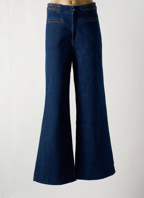 Jean coupe flare bleu MAISON HOTEL pour femme